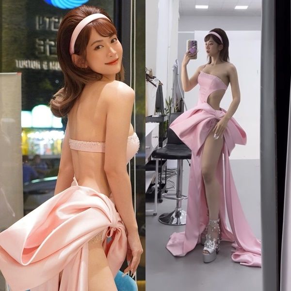 Lọt bán kết, hot TikTok Lê Bống trình diễn Thailand Fashion Week 2022