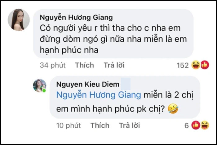 Mỹ nhân chuyên rình mò chuyện tình của Hương Giang sắp cưới