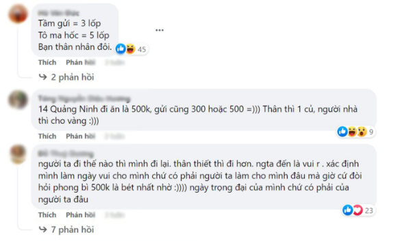 Gửi thiệp đám cưới bao nhiêu

Bạn đang phân vân không biết gửi bao nhiêu thiệp đến khách mời tham dự đám cưới của mình? Đừng lo, bấm vào hình ảnh và tìm hiểu số lượng thiệp cưới phù hợp và tiết kiệm nhất cho buổi lễ cưới ấm áp của bạn vào năm