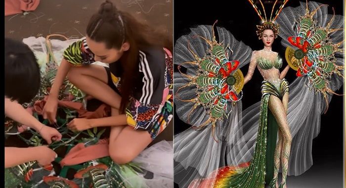 Nghía trước trang phục dân tộc đẹp mãn nhãn của các thí sinh Hoa hậu