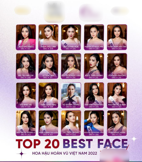 Ngọc Châu - Hoàng Phương - Thảo Nhi Lê lọt top 20 Best Face