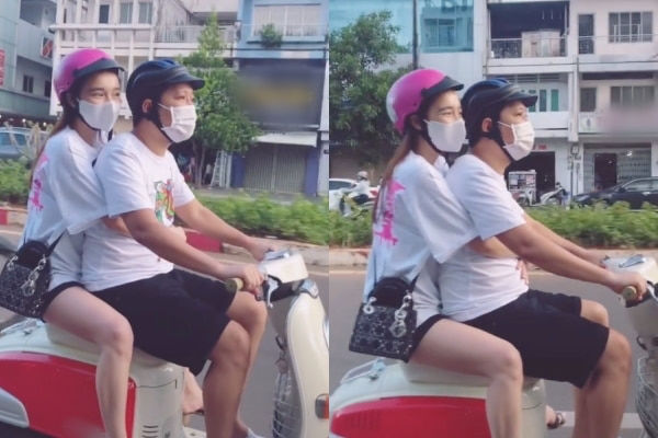 Các cặp đôi sao Việt đổi gió đi xe máy vì ngồi xế hộp mãi cũng chán