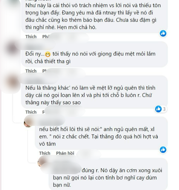 Người yêu làm việc mệt quá nên ngủ quên cả hẹn: Có đáng trách không?