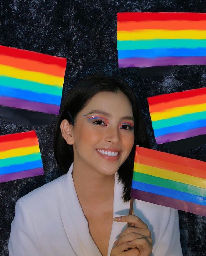 Sao Việt ủng hộ ngày hội LGBT: Minh Triệu - Kỳ Duyên sang tận Thái Lan