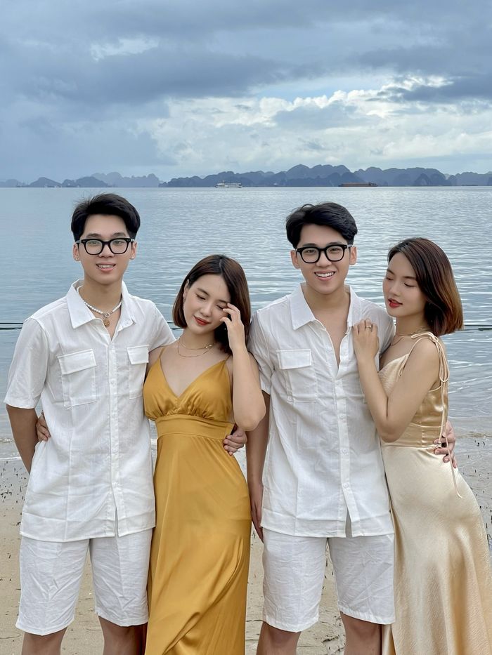 Anh em sinh đôi yêu chị em sinh đôi: Đi tới đâu cũng gây lú cực mạnh