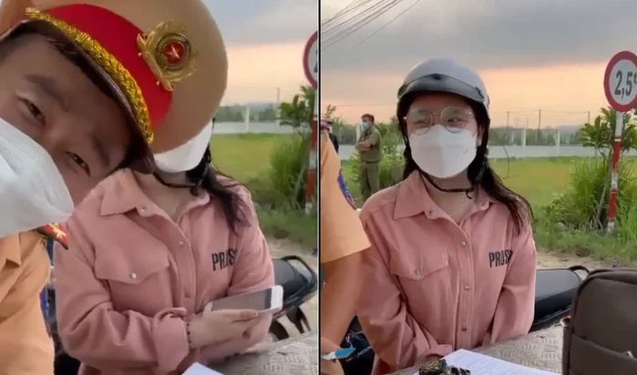 Bị giao thông phạt, nhạc công nhanh trí kéo một nhạc phẩm xin tha tội