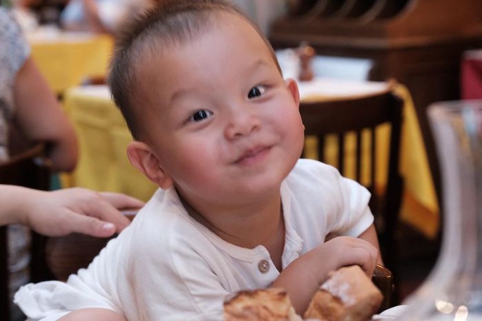 Bình thường chỉ ham chơi, Leon nay đã biết đếm từ 1 đến 10