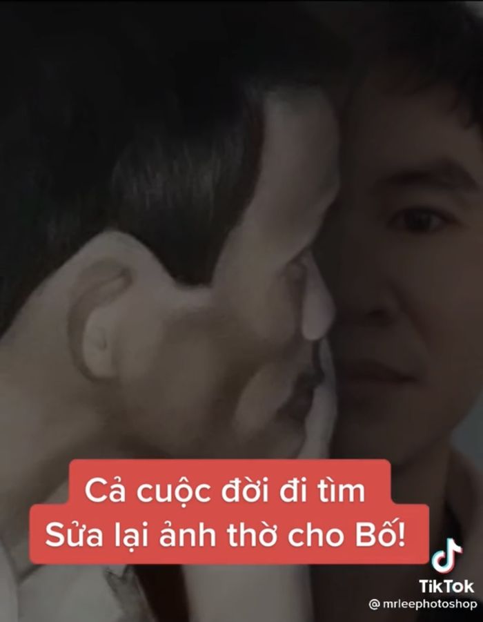 Bố mẹ mất sớm, chàng trai tìm người khôi phục di ảnh giúp bố mẹ