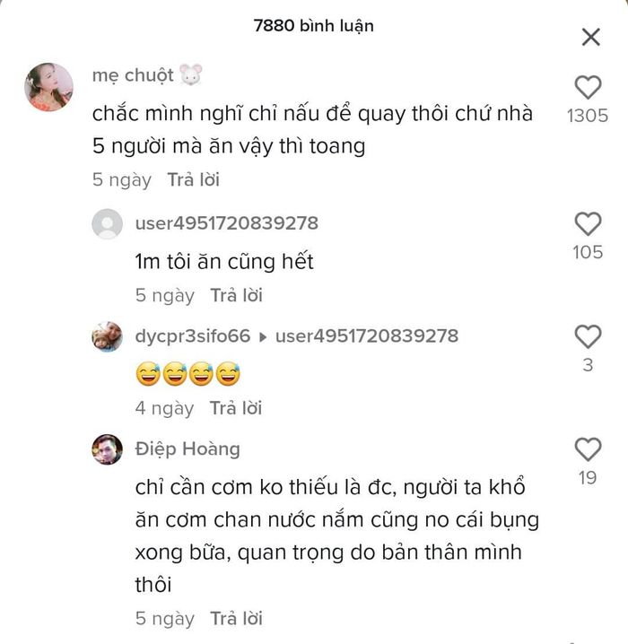 Đã tìm ra vua đầu bếp nấu 4 - 5 người ăn, mỗi bữa không tới 20k