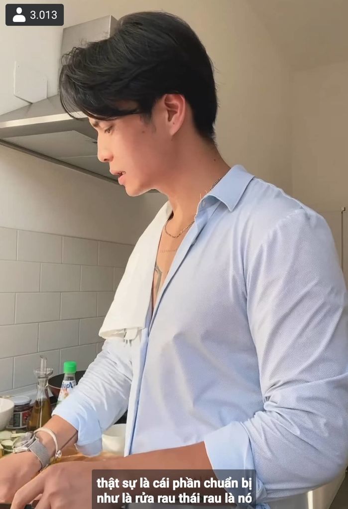 Huy Trần giành phần nấu, chiều theo sở thích ăn uống của Ngô Thanh Vân