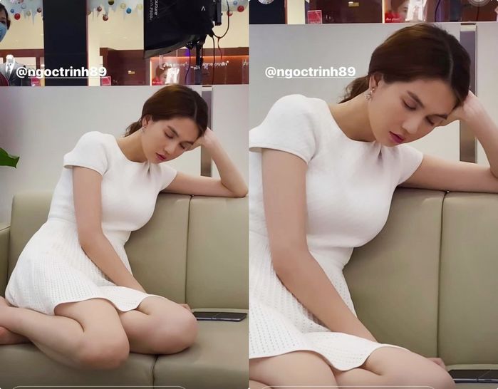 Khoảnh khắc ngủ gật của mỹ nhân Việt: Thảo Nhi Lê đẹp sang bất chấp