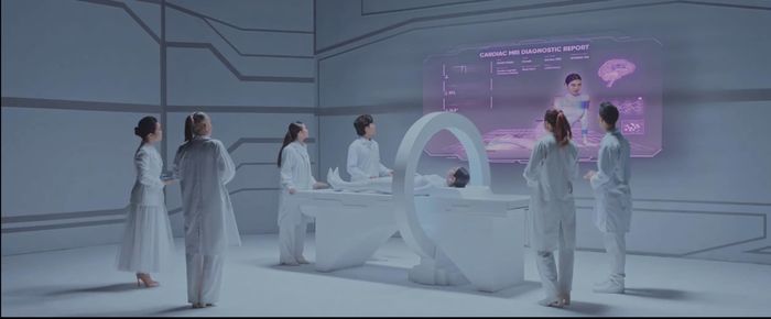 Màn debut rầm rộ của Thúy Vân: Trái tim yêu thương xuất hiện khắp nơi