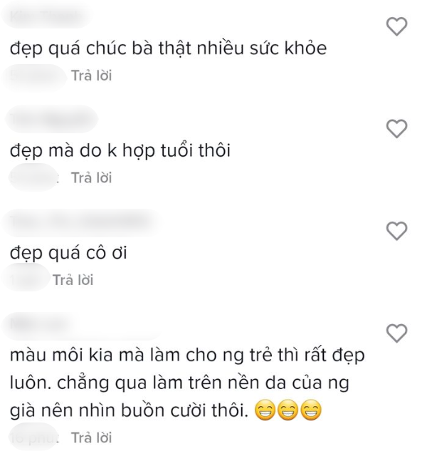 Nhận làm mẫu phun xăm thẩm mỹ, bà lão khiến dân tình cười nghiêng ngả