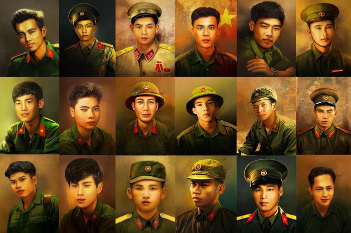 Những chàng trai thức thâu đêm phục chế ảnh các anh hùng liệt sĩ