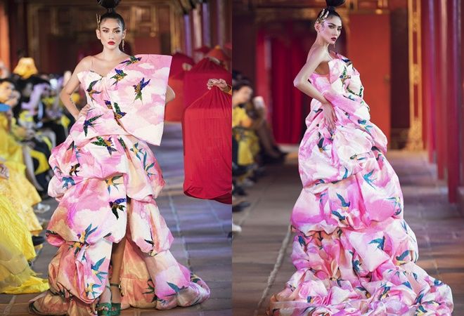Những miss đá váy của Vbiz: Khánh Vân đá từ sàn diễn ra thảm đỏ