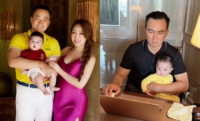 Sao nam Việt từng tình trường khét tiếng nay làm bố bỉm sữa cực khéo