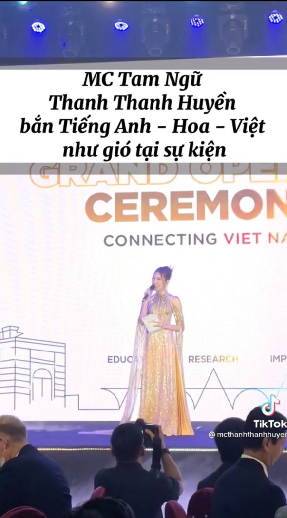 Sau tiếng Thái, Thanh Thanh Huyền tiếp tục bắn tiếng Anh - Hoa - Việt 
