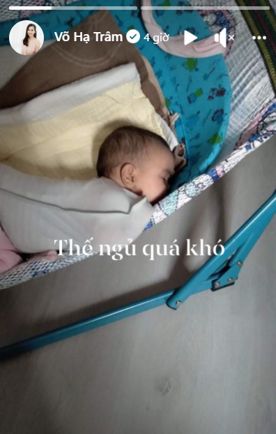 Tướng ngủ cười xỉu của nhóc tỳ nhà sao Việt: Cậu Ú Leon có bạn rồi