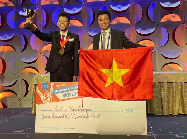 Việt Nam thắng đậm tại giải Vô địch Tin học văn phòng thế giới 