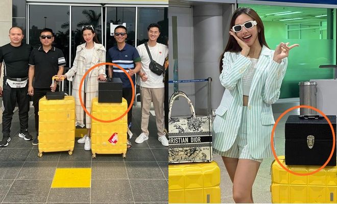 Vương miện 12 tỷ của Thùy Tiên khi ở Bồ Đào Nha bị soi chi tiết lạ