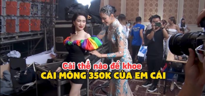 Xởi lởi như Hòa Minzy: chẳng ngại nhận mặc quần độn 350k