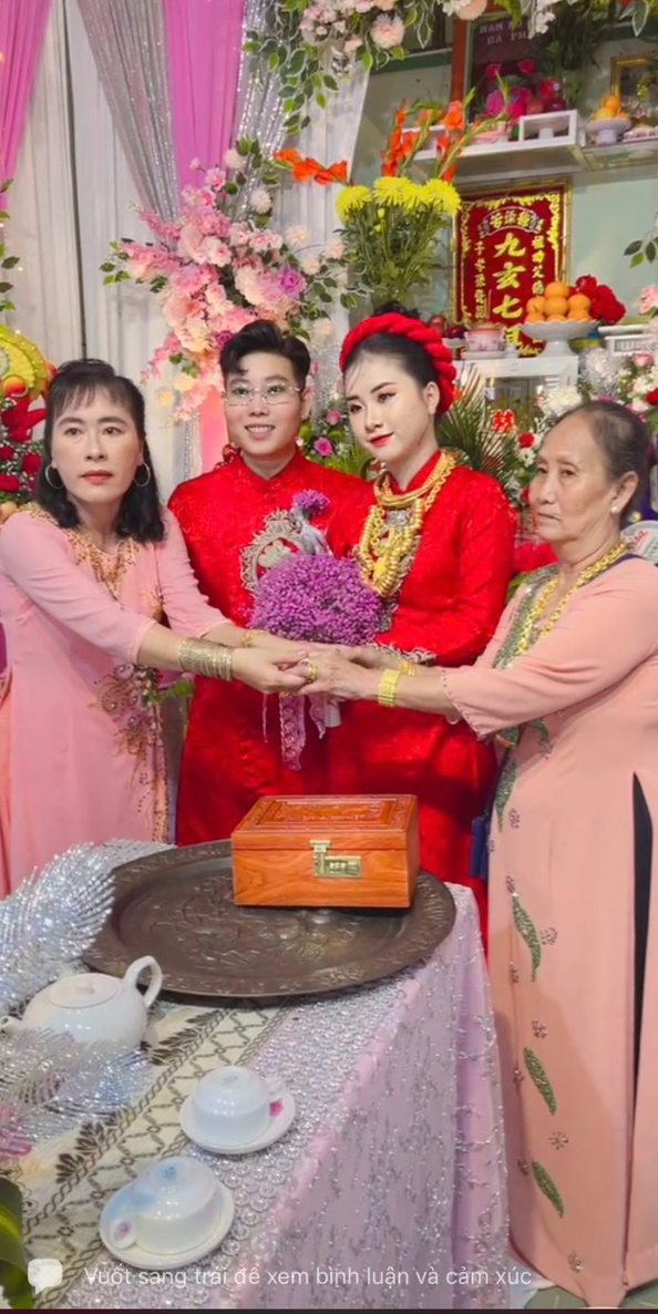 Đám cưới LGBT hot nhất Đồng Tháp: 52 cây vàng, sổ tiết kiệm 2 tỷ