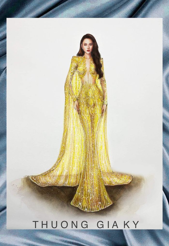 Chiêm ngưỡng váy dạ hội của dàn thí sinh Miss World Vietnam 2022