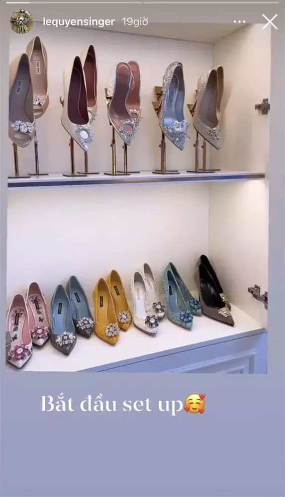 Bộ sưu tập giày dép đắt đỏ của Lệ Quyên: Có đôi cả trăm triệu