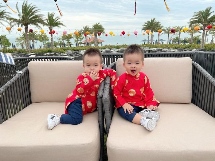 Cặp sinh đôi nhà sao Việt có tên hay, nghe thấy cả bầu trời sang
