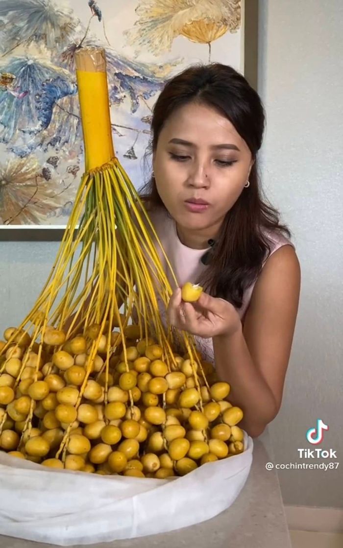 Chà là tươi - trái cây hot nhất TikTok: Giá chóng mặt 800k/1kg