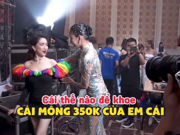 Chị em tốt như Hoàng Thùy: Tặng giày hơn 30cm cho Hòa Minzy