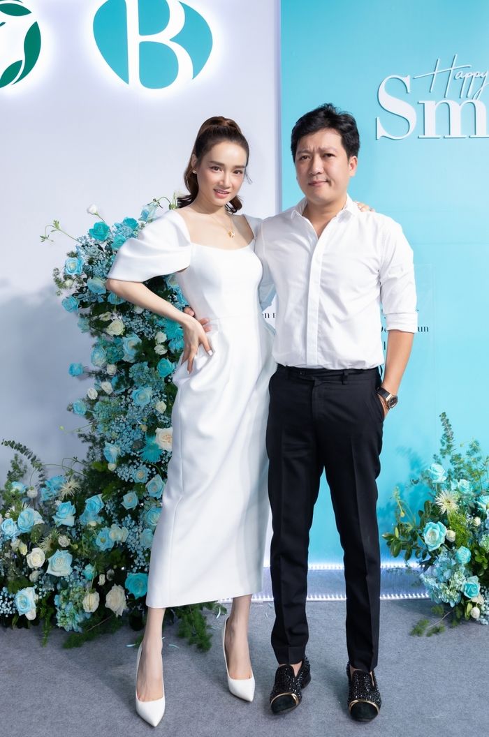 Cứ dự sự kiện Trường Giang lại hướng ánh mắt về phía Nhã Phương