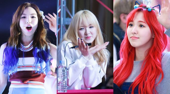 Điểm danh idol Kpop nhuộm tóc nhiều: Lisa, Suga màu nào cũng cân đẹp
