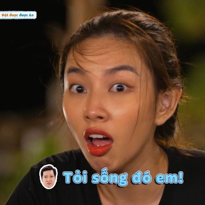 Khi các nàng hậu tham gia gameshow: Thùy Tiên chuẩn thánh biểu cảm