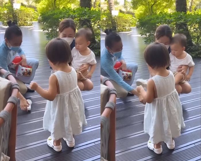 Làm chị khó đấy nhưng mà thật vui: Lisa làm gì cũng nghĩ đến Leon