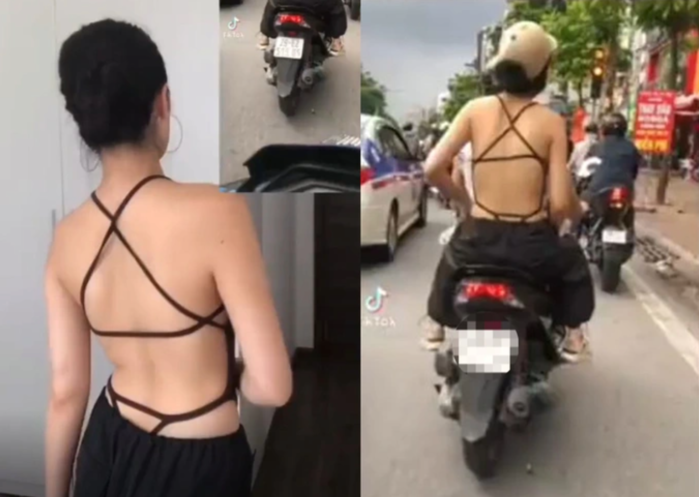 Cùng một mẫu áo yếm, một bên được nâng tầm, một bên bị bêu riếu