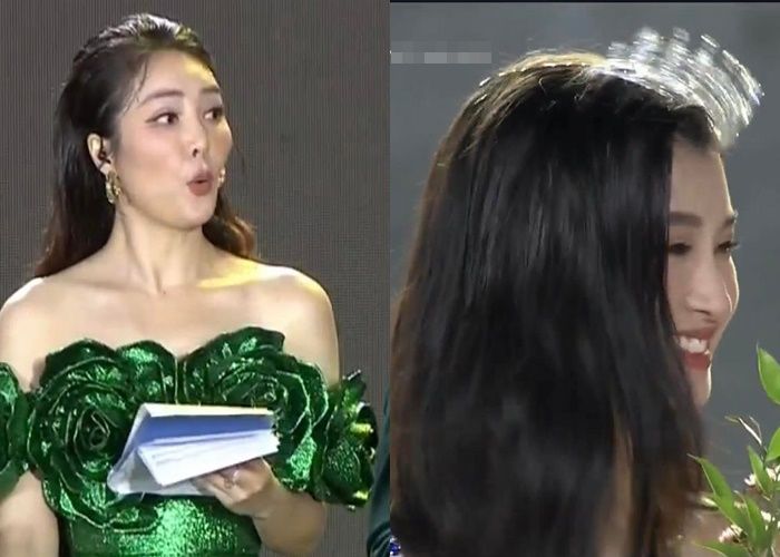 Trùng hợp 2 nàng Á hậu tên Nhi đều rớt vương miện đêm chung kết