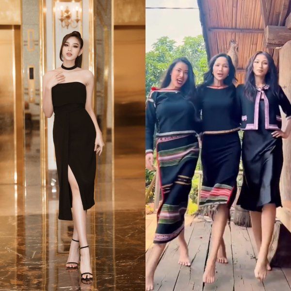 Thời trang đi dự đám cưới của các nàng hậu: Kim Duyên lên đồ Ê Đê