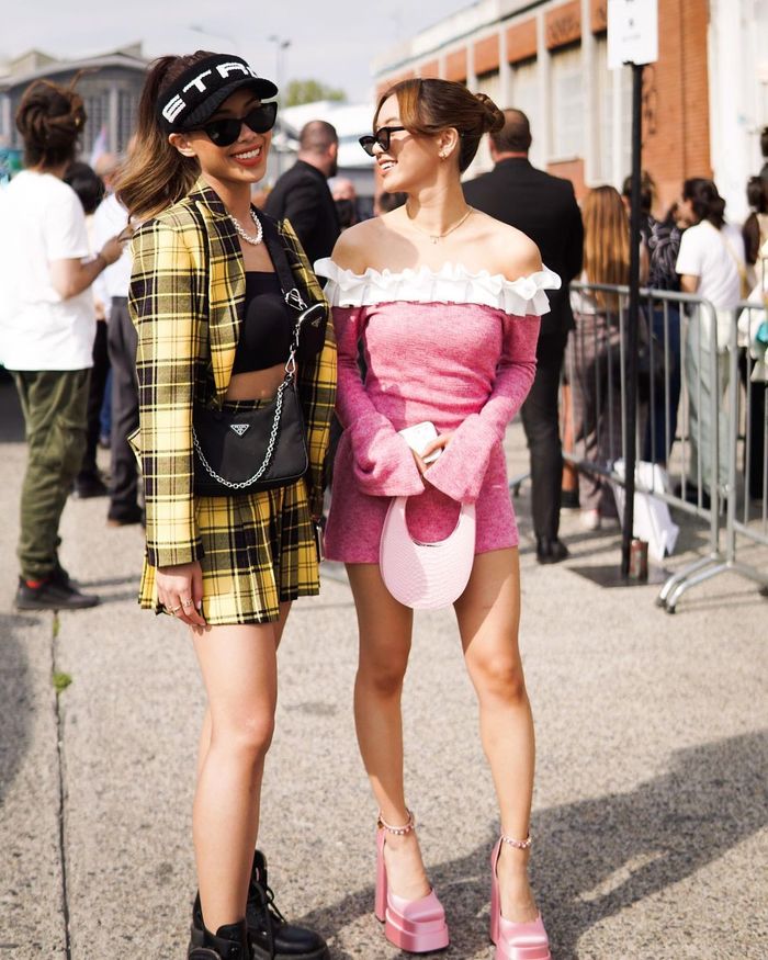 Ái nữ nhà vua hàng hiệu là khách VIP tại Milan Fashion Week 2022