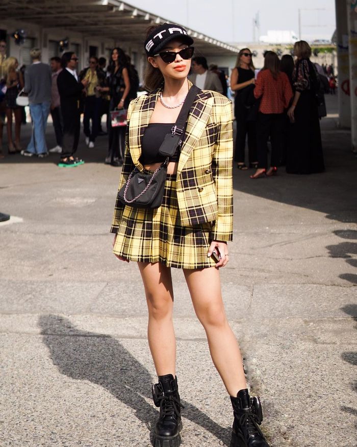 Ái nữ nhà vua hàng hiệu là khách VIP tại Milan Fashion Week 2022