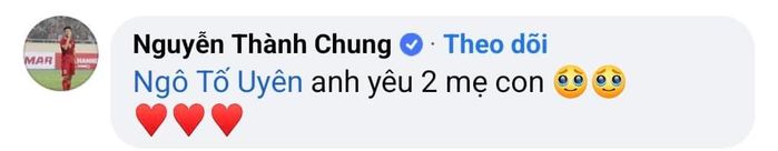 Cầu thủ Thành Chung xác nhận có con đầu lòng trong ngày sinh nhật