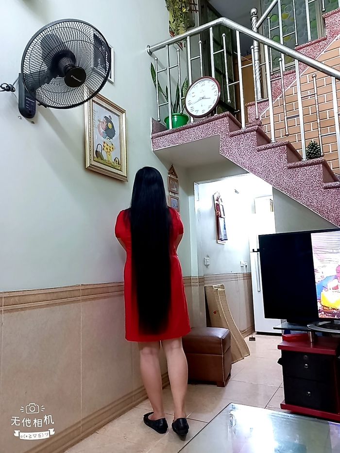 Cô bán thịt U50 mách chị em bí quyết dưỡng tóc mượt như suối