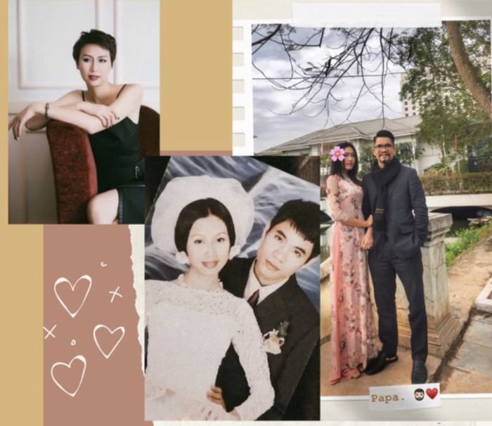 Doãn Hải My tiết lộ ảnh bố mẹ thời trẻ: Chuẩn trai xinh gái đẹp