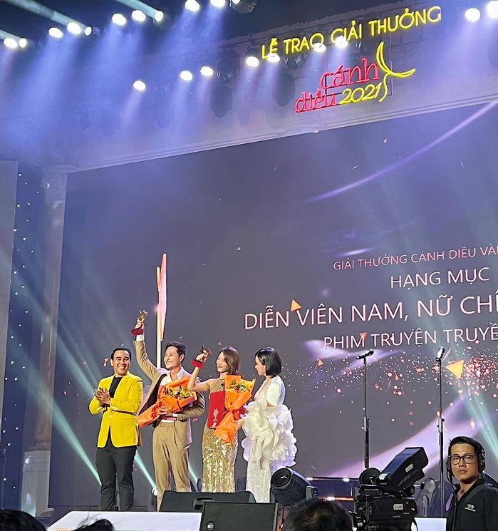 Khả Ngân - Thanh Sơn thắng lớn ở giải Cánh Diều Vàng 2022