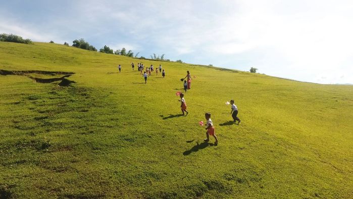 Lễ khai giảng trường tiểu học 54 học sinh: Không điện, không nước sạch