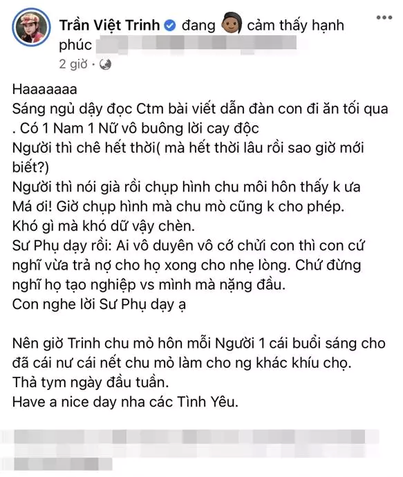 Sao Việt đi qua thời hoàng kim: Việt Trinh luôn suy nghĩ tích cực