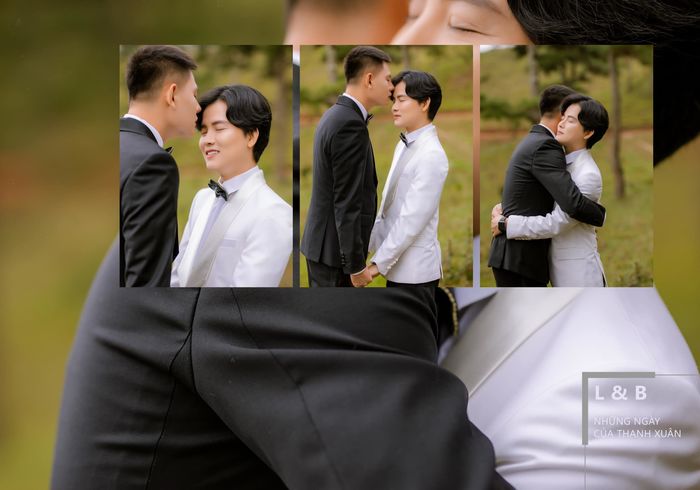 Chàng LGBT chấp nhận bạn trai có con riêng, xả loạt ảnh cưới ở Đà Lạt