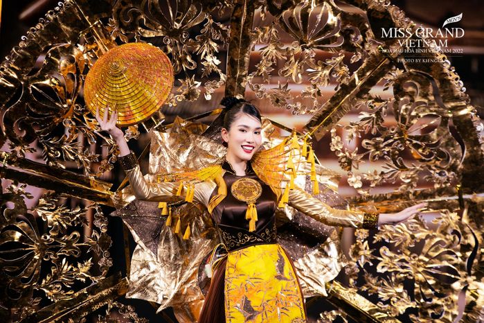 Trúc Chỉ chiến thắng giải Trang phục dân tộc tại Miss Grand Vietnam