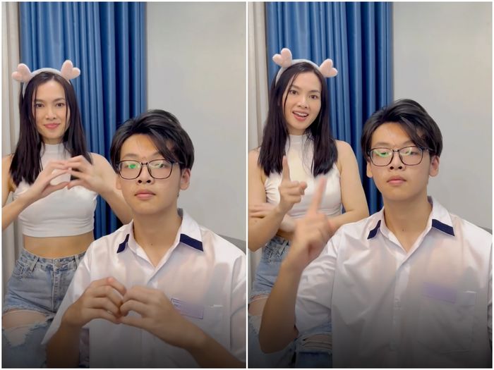 Anh Thư rủ rê con trai đu trend, quý tử lộ thêm nhiều năng khiếu