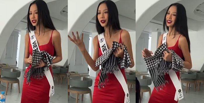 Bảo Ngọc chuẩn Miss ngoại giao: Chu đáo tặng quà cho các thí sinh